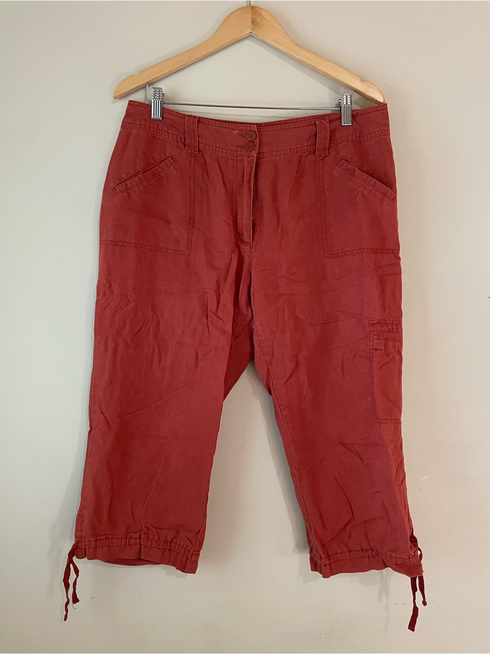 Reitmans | Capri Length Linen Pants